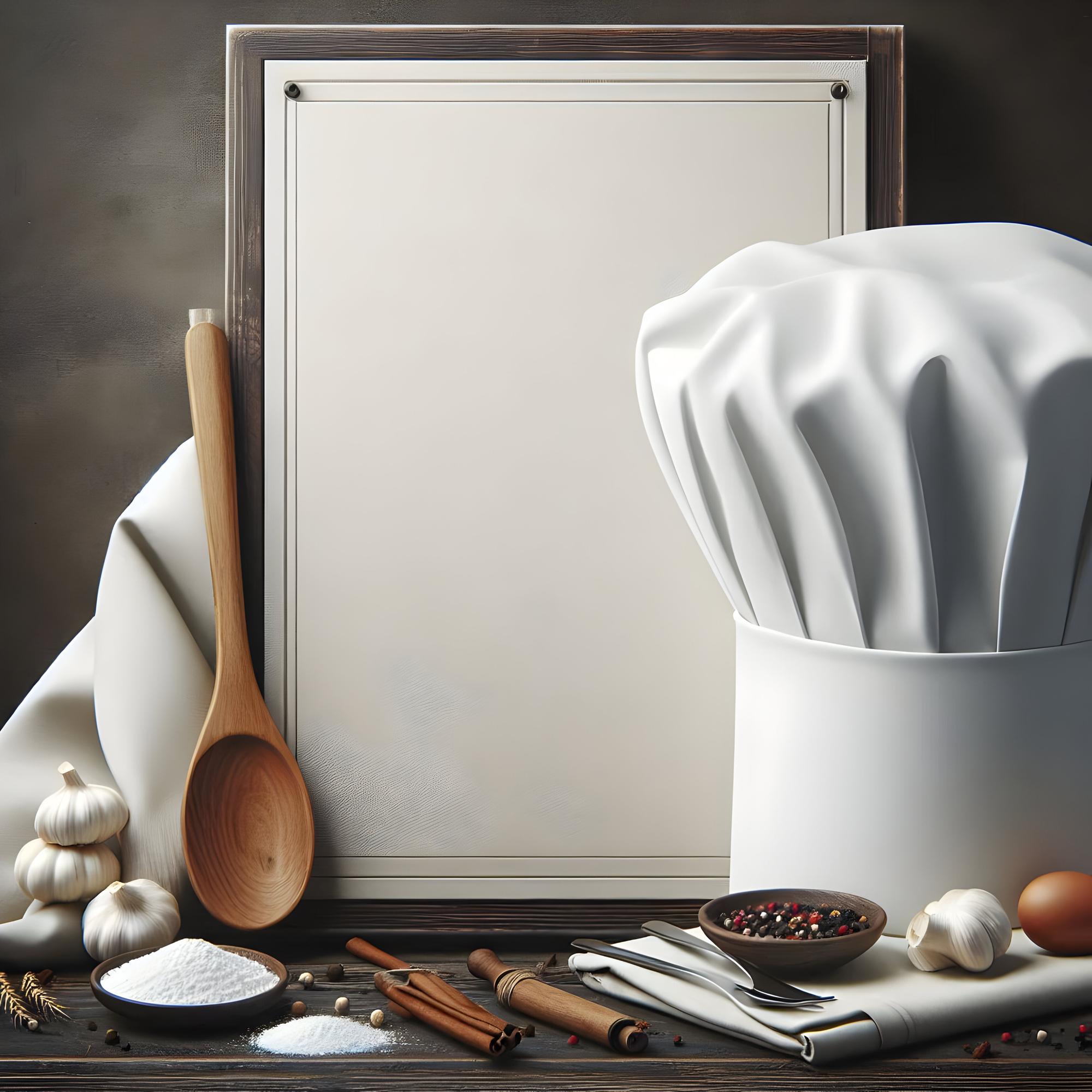 Invitation to workshop in modern kitchen studio